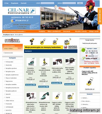 Celnar Elektronarzędzia - sklep z narzędziami