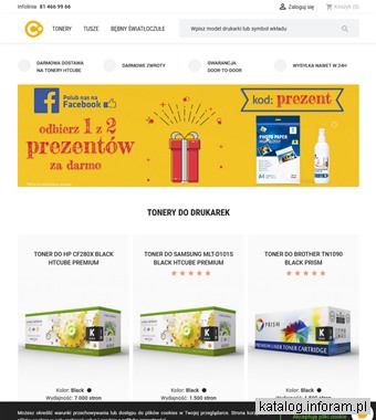 Tusze i tonery do drukarek LUBLIN - cenka.pl