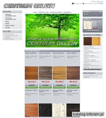 Okleiny naturalne modyfikowane na flizelinie.