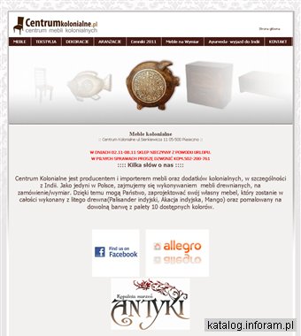 Meble kolonialne