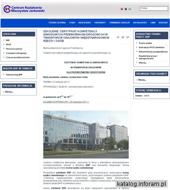 BHP - Centrum Kształcenia Mieczysław Jankowski