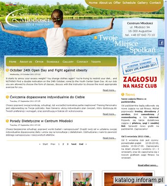 Centrum Młodości - Fitness Club w Augustowie