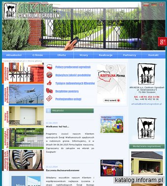 ARKADIA Szczecin ogrodzenia