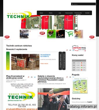Technik - centrum maszyn i urządzeń rolniczych