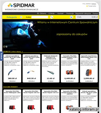 Internetowe Centrum Spawalnicze Spidmar
