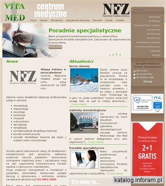 Centrum Medyczne Vitamed Białystok preluksacja Białystok