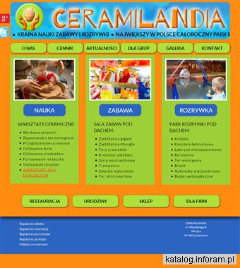 CERAMILANDIA park rozrywki dla dzieci Łódź