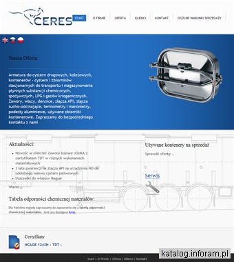 CERES Akcesoria do cystern Gdańsk