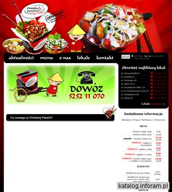 Chińska Patelnia - Jedzenie Bydgoszcz, dowóz na telefon