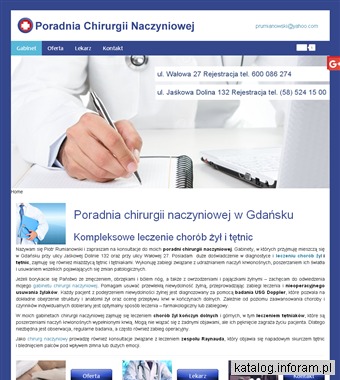 PIOTR RUMIANOWSKI chirurgia naczyniowa Gdańsk
