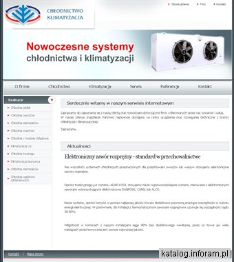 Chłodnictwo - Przechowalnie owoców i warzyw, komory chłodnicze, serwis