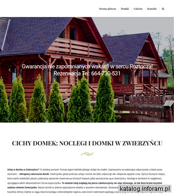 Cichy Domek – Noclegi na Roztoczu