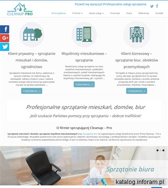 www.cleanup-pro.pl Sprzątanie biur