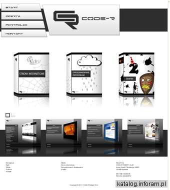 CODE-R Strony internetowe