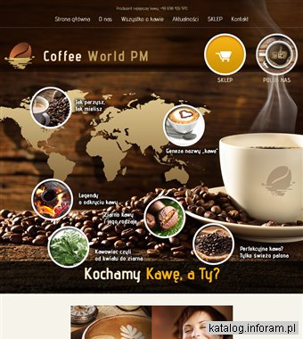 Kawa świeżo palona