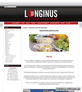 Longinus - Centrum opakowań jednorazowych