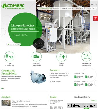 COMERC linia produkcyjna do pelletu