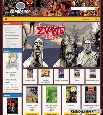 Sklep z komiksami polskimi