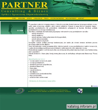 Partner - inżynieria oprogramowania szkolenia doradztwo konsultacje outsourcing dla firm consulting