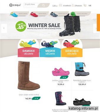 Coqui World kalosze dla dzieci