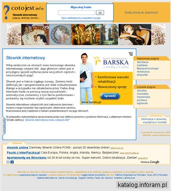 Internetowy słownik