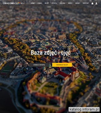 Filmowanie z drona Kraków - zdjęcia dronem Małopolska