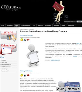 Reklama Częstochowa - Agencja Reklamowa Creatura
