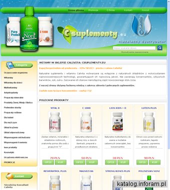 Naturalne Witaminy CaliVita