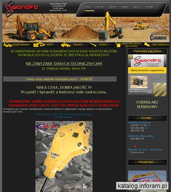 Koparki gąsienicowe - młoty wyburzeniowe