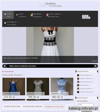 Modne sukienki wieczorowe, na co dzień i ślubne