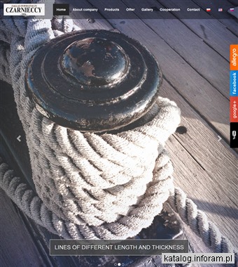 Zakład Powroźniczy Wągrowiec - liny jutowe