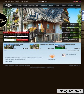 SPA w Zakopanem - Hotel Czarny Potok