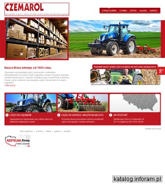 CZEMAROL części do koparek