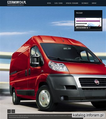 Wypożyczalnia samochodów dostawczych z Katowic- Czerwony24