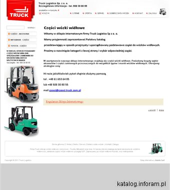 Części wózki widłowe