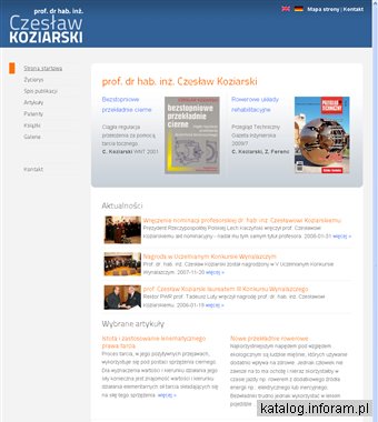 Prof. dr hab. inż. Czesław Koziarski