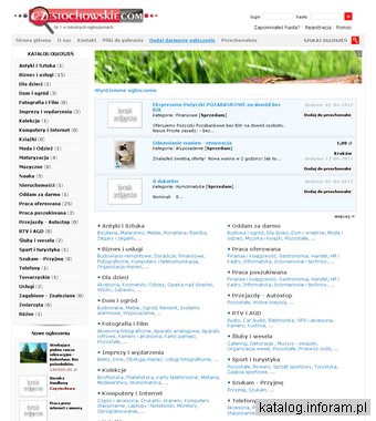 Ogłoszenia Częstochowa