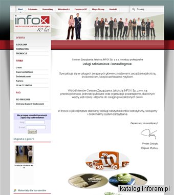 Szkolenia, wdrożenia CZJ INFOX