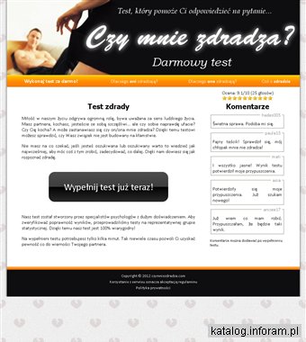 Test czy mnie zdradza