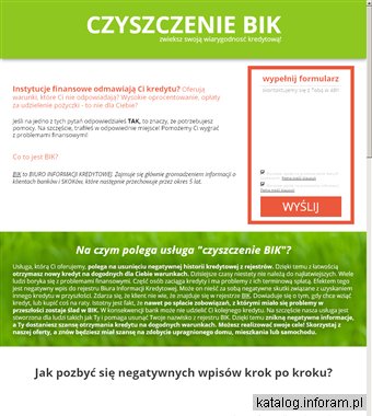 Czyszczenie BIKu - Zwiększ swoją wiarygodność kredytową