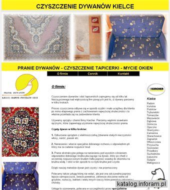 Czyszczenie dywanów Kielce