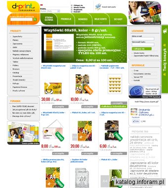 Drukarnia Cyfrowa D-PRINT.PL - druk cyfrowy Warszawa