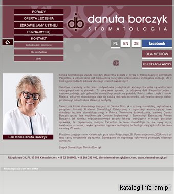 DANUTA BORCZYK Centrum stomatologii Katowice