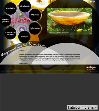 Darsin.eu - kamienna umywalka w Twojej łazience