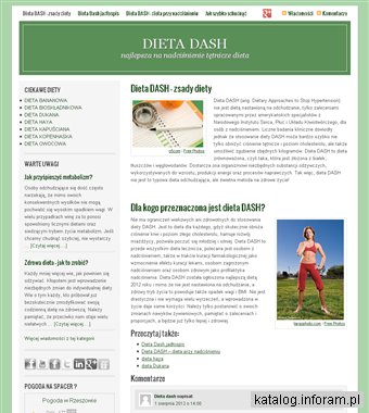 Dieta DASH efekty