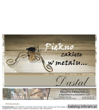 Artykuły dekoracyjne - Dąstal