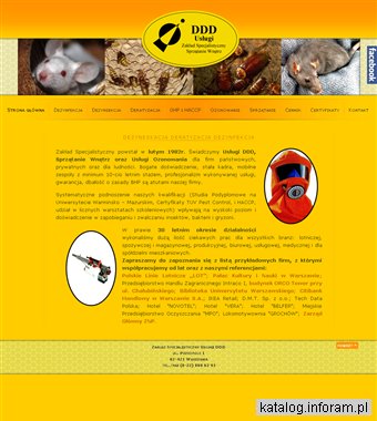 Deratyzacja, dezynfekcja, dezynsekcja, Ozonowanie Warszawa