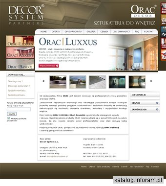 Sztukateria- Decor System - partners