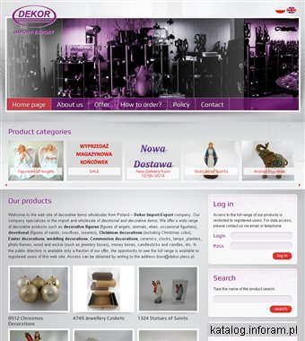 Dekor - hurtownia dekoracji