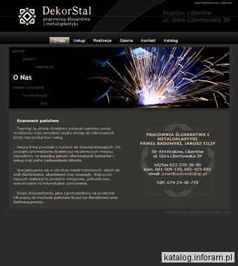 Dekorstal Pracownia ślusarstwa i metaloplastyki